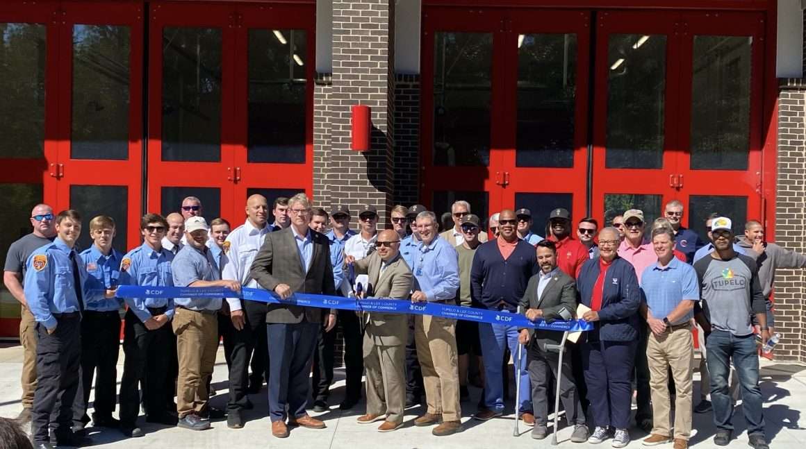 Fire Station No. 2 Holds Ribbon-Cutting Ceremony