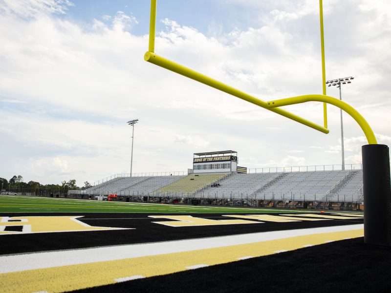 First Football Game in New Stadium First Football Game in New Stadium