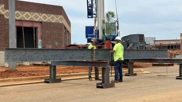 Choctaw Central Holds Topping Out Ceremony Choctaw Central Holds Topping Out Ceremony