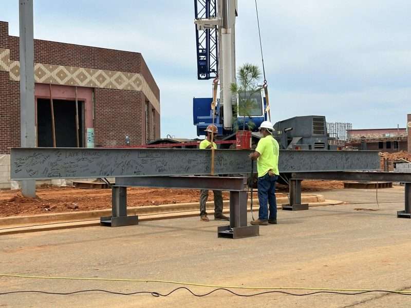 Choctaw Central Holds Topping Out Ceremony Choctaw Central Holds Topping Out Ceremony